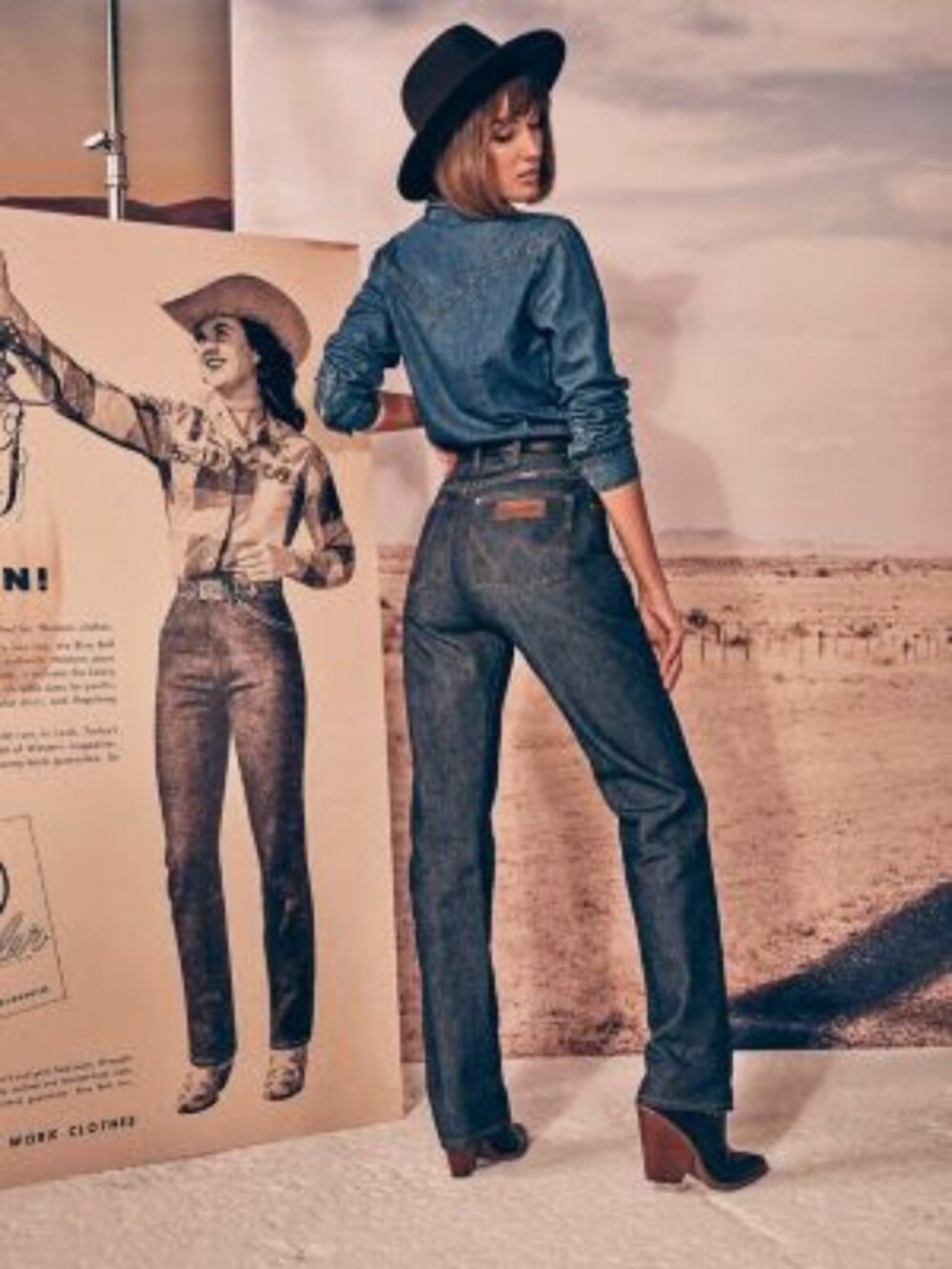 Wrangler Reissue Women's 14MWZ Selvedge Jeans